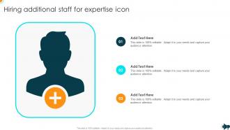 Hiring Additional Staff For Expertise Icon