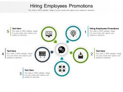 Hiring employees promotions ppt powerpoint presentation styles slide portrait cpb