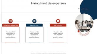 Hiring First Salesperson In Powerpoint And Google Slides Cpb