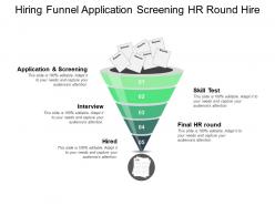 Hiring funnel application screening hr round hire