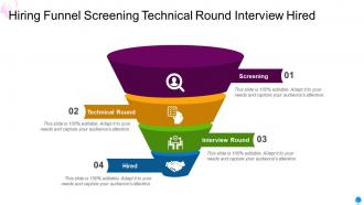 Hiring funnel screening technical podozi investor funding elevator pitch deck