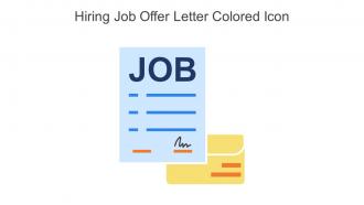Hiring Job Offer Letter Colored Icon In Powerpoint Pptx Png And Editable Eps Format