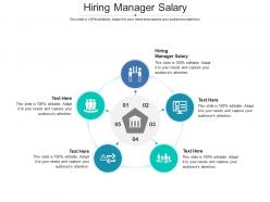 Hiring manager salary ppt powerpoint presentation slides examples cpb