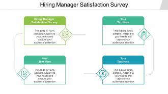 Hiring Manager Satisfaction Survey Ppt Powerpoint Presentation Infographics Designs Download Cpb