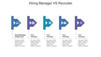 Hiring manager vs recruiter ppt powerpoint presentation outline graphics example cpb