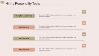 Hiring Personality Tests In Powerpoint And Google Slides Cpb