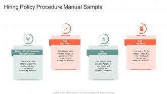 Hiring Policy Procedure Manual Sample In Powerpoint And Google Slides Cpb