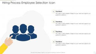 Hiring Process Employee Selection Icon