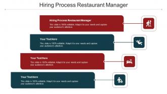 Hiring Process Restaurant Manager Ppt Powerpoint Presentation Layouts Demonstration Cpb