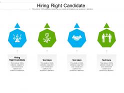 Hiring right candidate ppt powerpoint presentationmodel brochure cpb