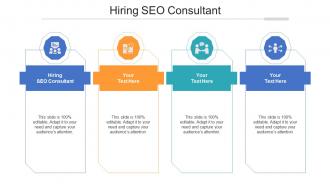 Hiring seo consultant ppt powerpoint presentation summary graphics cpb