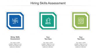 Hiring skills assessment ppt powerpoint presentation infographics portfolio cpb