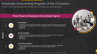 Hiring Training To Enhance Skills Working Capability Employee Onboarding Program Company