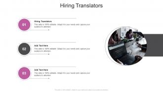 Hiring Translators In Powerpoint And Google Slides Cpb