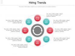 Hiring trends ppt powerpoint presentation ideas icon cpb