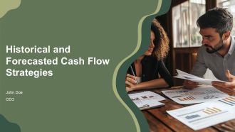Historical And Forecasted Cash Flow Strategies PPT PowerPoint AT