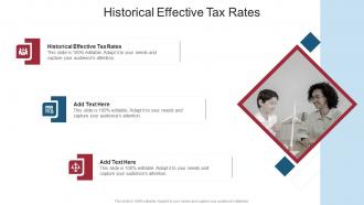 Historical Effective Tax Rates In Powerpoint And Google Slides Cpb