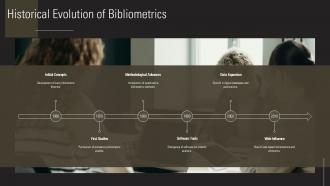 Historical Evolution Of Bibliometrics PPT Presentation ST AI SS