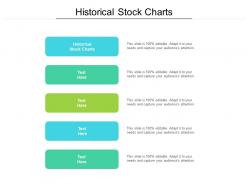 Historical stock charts ppt powerpoint presentation pictures diagrams cpb