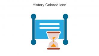 History Colored Icon In Powerpoint Pptx Png And Editable Eps Format