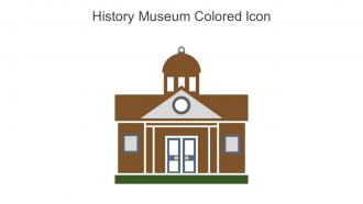 History Museum Colored Icon In Powerpoint Pptx Png And Editable Eps Format