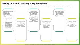 History Of Islamic Bankingkey Facts Ethical Banking Fin SS V Graphical Attractive