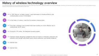 History Of Wireless Technology Overview Evolution Of Wireless Telecommunication