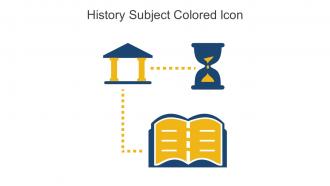 History Subject Colored Icon In Powerpoint Pptx Png And Editable Eps Format