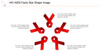 Hiv Aid Spie Chart Awareness Points Illustration Pyramid