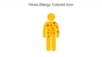 Hives Allergy Colored Icon In Powerpoint Pptx Png And Editable Eps Format