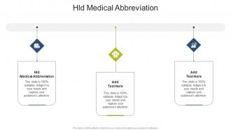 Hld Medical Abbreviation In Powerpoint And Google Slides Cpb