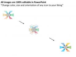 20903192 style circular hub-spoke 6 piece powerpoint presentation diagram infographic slide