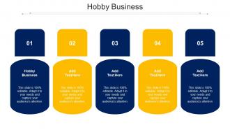 Hobby Business Ppt Powerpoint Presentation Infographic Template Cpb