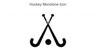 Hockey Monotone Icon In Powerpoint Pptx Png And Editable Eps Format