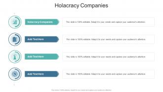 Holacracy Companies In Powerpoint And Google Slides Cpb