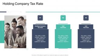 Holding Company Tax Rate In Powerpoint And Google Slides Cpb