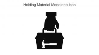 Holding Material Monotone Icon In Powerpoint Pptx Png And Editable Eps Format