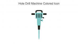 Hole Drill Machine Colored Icon In Powerpoint Pptx Png And Editable Eps Format