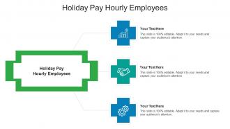 Holiday pay hourly employees ppt powerpoint presentation slides show cpb