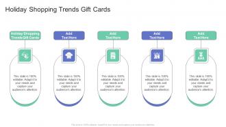 Holiday Shopping Trends Gift Cards In Powerpoint And Google Slides Cpb