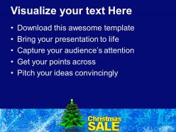 Holidays christmas background sale shopping templates ppt backgrounds for slides powerpoint