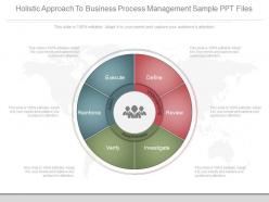 Holistic approach to business process management sample ppt files