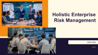 Holistic Enterprise Risk Management PPT Presentation AT