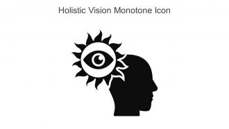 Holistic Vision Monotone Icon In Powerpoint Pptx Png And Editable Eps Format