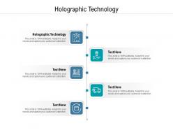 Holographic technology ppt powerpoint presentation summary slide download cpb