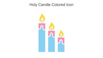Holy Candle Colored Icon In Powerpoint Pptx Png And Editable Eps Format