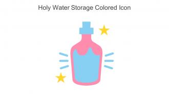 Holy Water Storage Colored Icon In Powerpoint Pptx Png And Editable Eps Format