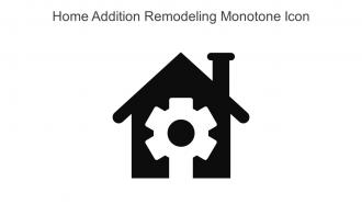 Home Addition Remodeling Monotone Icon In Powerpoint Pptx Png And Editable Eps Format