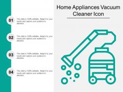 Home appliances vacuum cleaner icon
