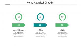 Home appraisal checklist ppt powerpoint presentation inspiration structure cpb